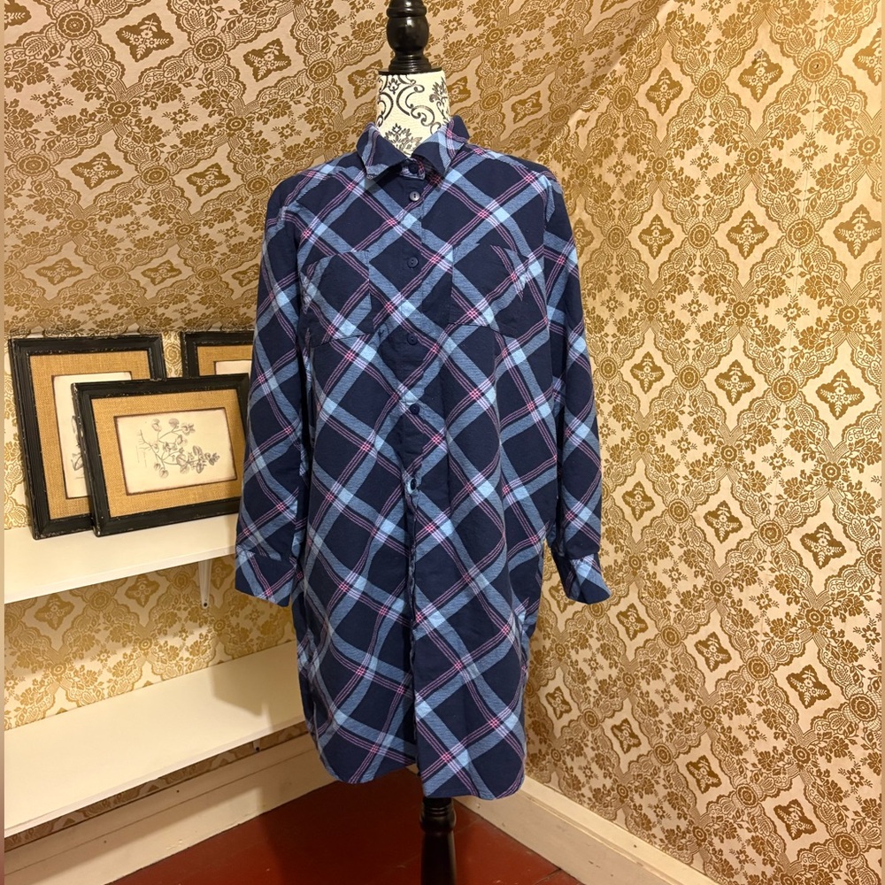 Vintage flannel nightgown